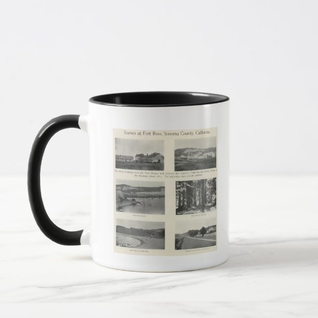 Tasse Fort Ross, Californie (Gauche)
