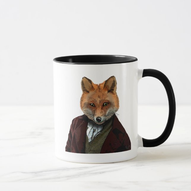 Tasse Fox Portrait 2 (Droite)