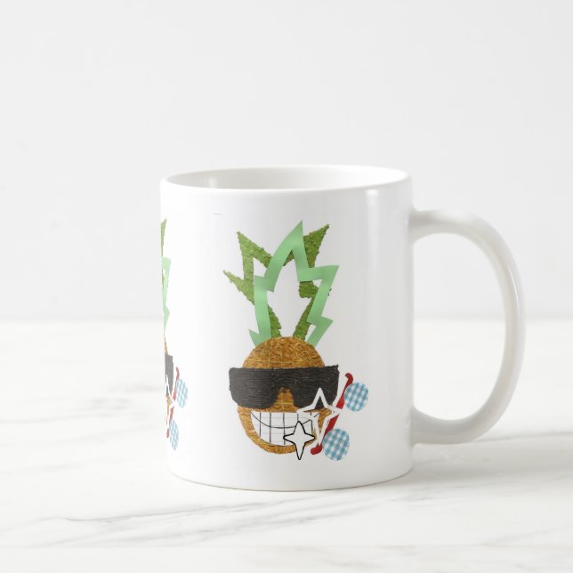 Tasse fraîche d'ananas (Droite)