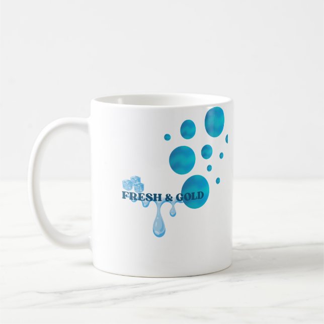 tasse fraîche et froide (Gauche)