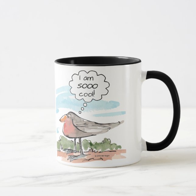 Tasse fraîche, oiseau frais (Droite)