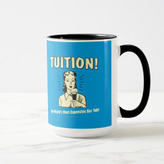 Tasse Frais de scolarité : onglet Barre la plus coûteuse