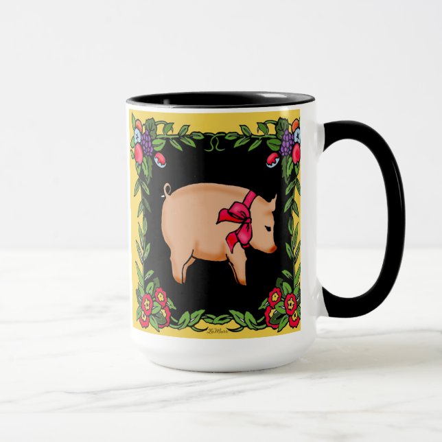 Tasse française de porc    de pays (Droite)