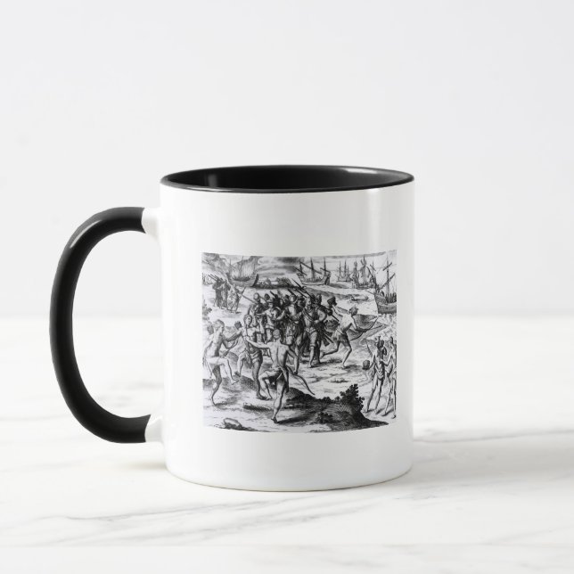 Tasse Francis Drake dans le nouveau monde (Gauche)