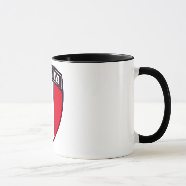 Tasse französischer Feuerwehrmann (Rechts)