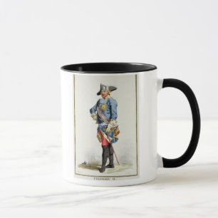 Tasse Frederick II "les grand" (1712-86) rois de la