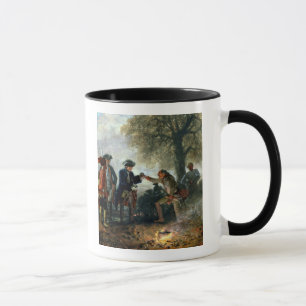 Tasse Frederick le grand avec Zieten au camp