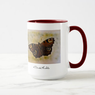 Tasse Frida Kahlo a peint le papillon