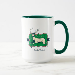 Tasse Frida Kahlo les cerfs communs blessés