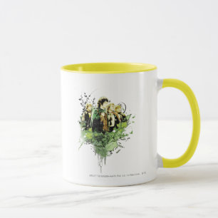 Tasse FRODO™ avec le collage de vecteur de Hobbits