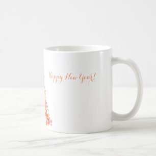 Tasse Frohe Weihnachten glücklich Neues Jahr!