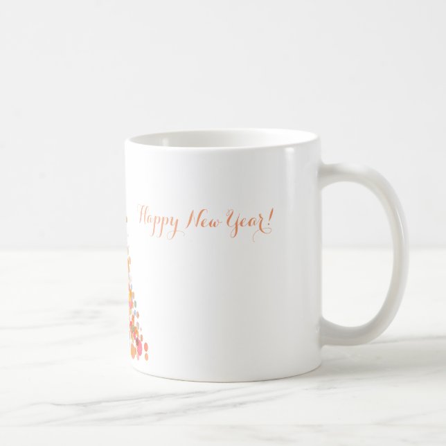 Tasse Frohe Weihnachten glücklich Neues Jahr! (Rechts)