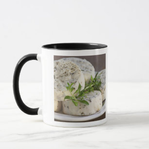Tasse Fromage de chèvre français - chèvre - avec des her