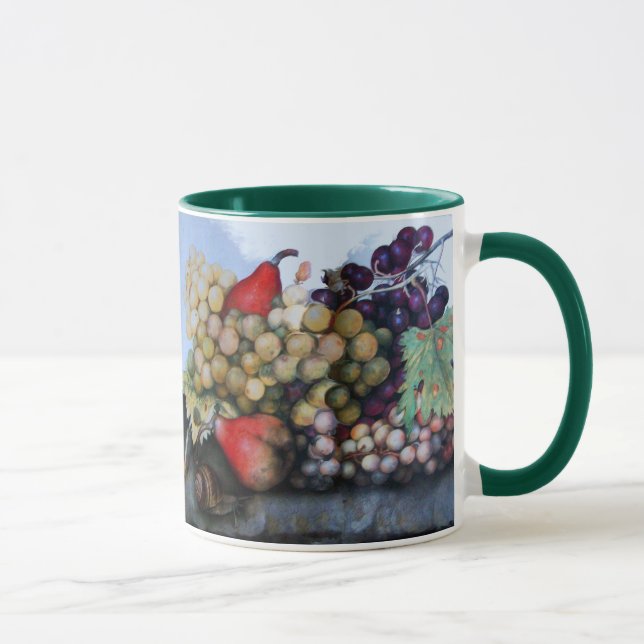 TASSE FRUITS DE SAISON 1 - RAISONS ET PEARS (Droite)