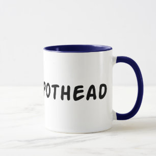 Tasse fumeur de marijuana