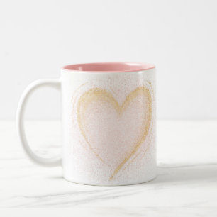 Tasse funkelnd Herz