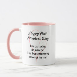 Tasse für Babymädchen am ersten Muttertag