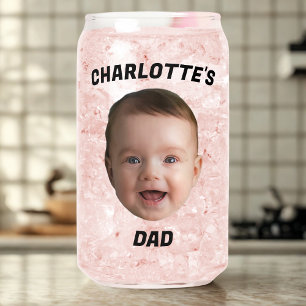 Tasse für Babyschauspieler, angepasste neue Papa-T Dosenglas
