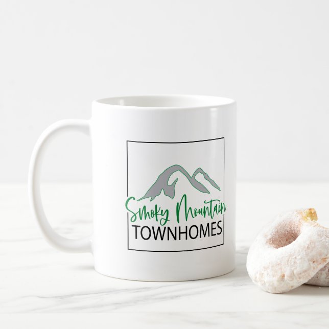 Tasse für benutzerdefinierte Logos (Mit Donut)