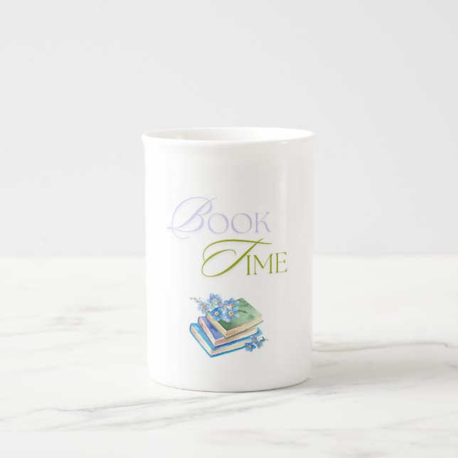 Tasse für Buchliebhaberinnen und -liebhaber (Vorderseite)