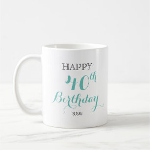 Tasse für Dame mit individuellem Alter