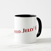 Tasse für das Logo "Brattleboro Jelly"