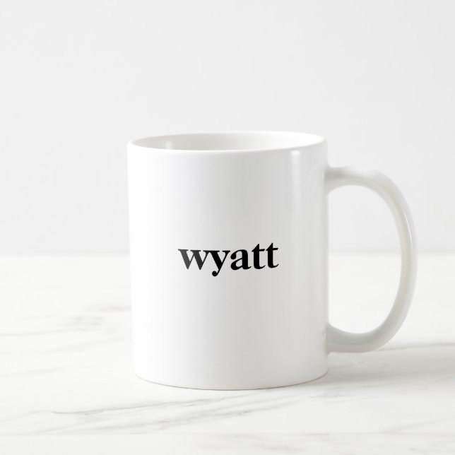 Tasse für den ersten und Personalisierten Namen (Rechts)