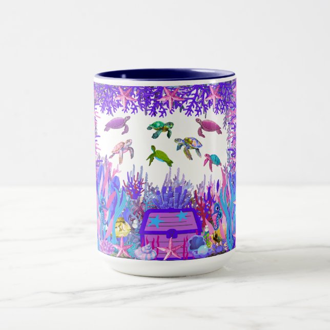Tasse für den Kaffee der Freunde der Unterwassersc (Zentrum)
