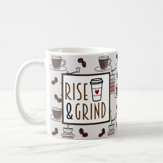 Tasse für den Kaffee im Lauf der Zeit