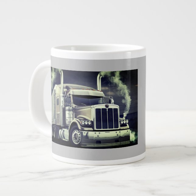Tasse für den Lkw-Fahrer (Vorderseite Links)