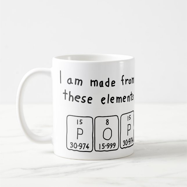 Tasse für den Pop (Links)