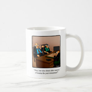 Tasse für den Spaß im Ruhestand