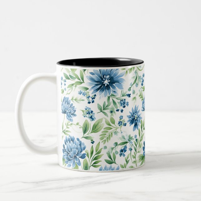 Tasse für die blaue Blume (Links)