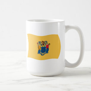 Tasse für die Flagge New Jersey