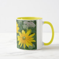 Tasse für die gelbe Sonnenblume