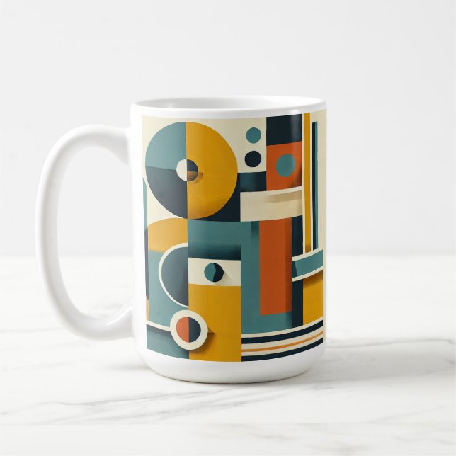 Tasse für die klassische geometrische Gestaltung,  (Links)