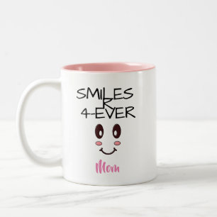TASSE FÜR DIE MAMA - LÄCHELN R 4-JE (PERSONALISIER