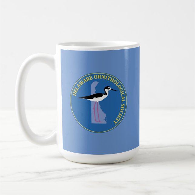 Tasse für die Ornithologische Gesellschaft Delawar (Links)