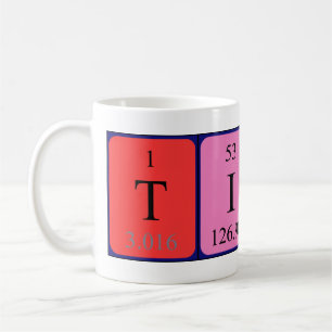 Tasse für die periodische Tabelle Tibo