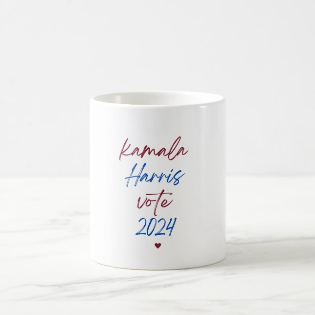 Tasse für die Präsidentschaftswahl 2024 von Kamala (Mittel)
