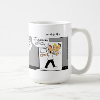 Tasse für die Prüfung von Tieren bei Witwen