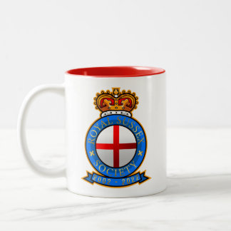 Tasse für die Royal Sussex Society 20 Jahre alt