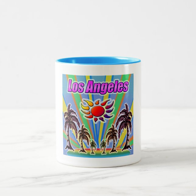 Tasse für die SommerLiebe Los Angeles (Mittel)
