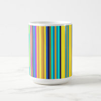 Tasse für dynamische vertikale Streifen