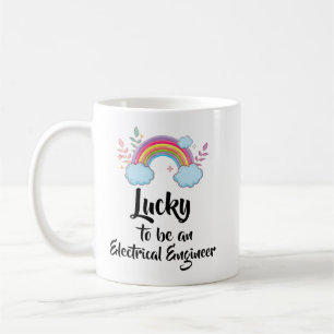 Tasse für einen glücklichen Elektroingenieur