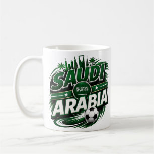 Tasse für Fußballfans aus Saudi-Arabien Grüner F