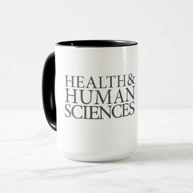 Tasse für Gesundheit und Humanwissenschaften (Vorderseite Links)