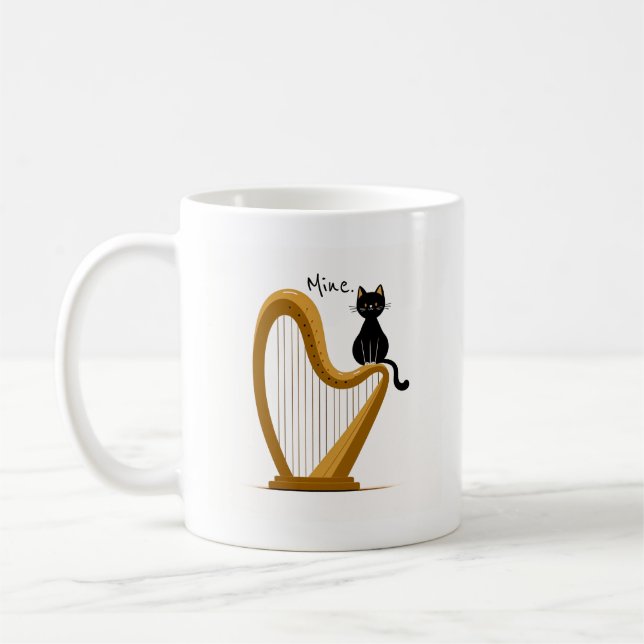 Tasse für Harn- und Katzen-Design (Links)