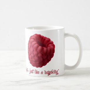Tasse für Himbeerdesign