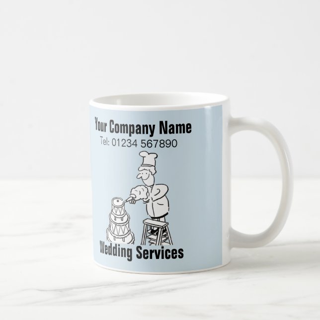 Tasse für Hochzeiten von Business Cartoon (Rechts)